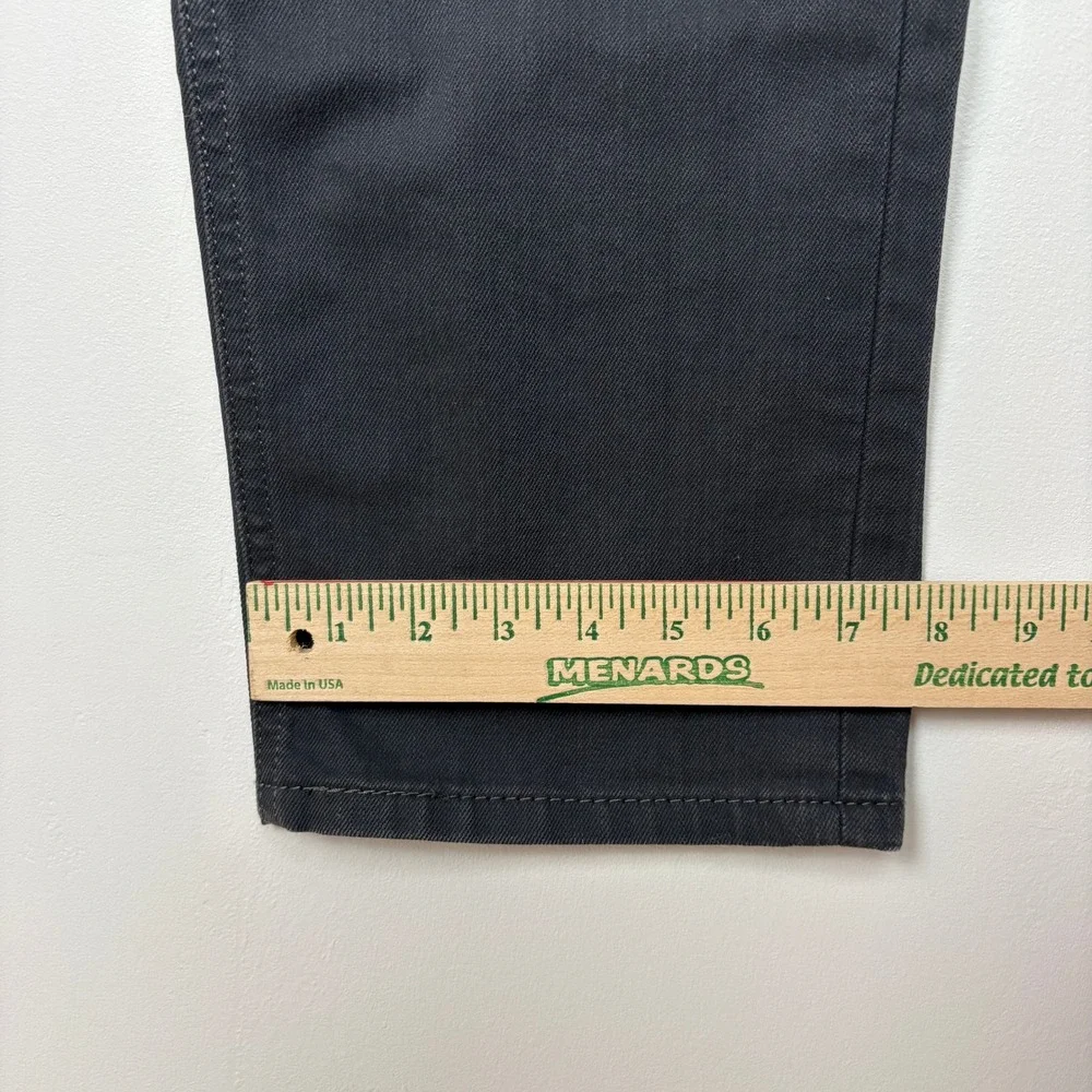 Levis Mens 541 Athletic Taper Jeans 33x32 Charcoal Gray Stretch Denim Minimalist